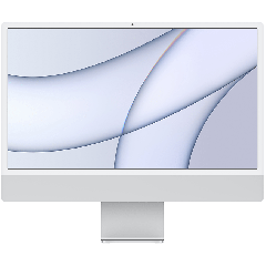 Apple iMac 24" Retina 4,5K, M3 (8C CPU, 8C GPU, 2023), 8 ГБ, 256 ГБ SSD, Silver, Серебристый, MQR93