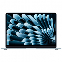 Apple MacBook Air 15" (M4, 10C CPU/10C GPU, 2025), 24 ГБ, 512 ГБ SSD, небесно-голубой, Sky Blue, MC7D4