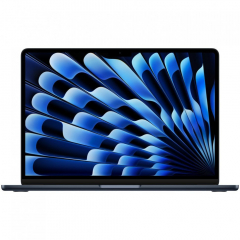 Apple MacBook Air 13" (M3, 8C CPU/8C GPU, 2024), 8 ГБ, 256 ГБ SSD, Midnight, полуночный черный, MRXV3