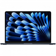 Apple MacBook Air 15" (M3, 8C CPU/10C GPU, 2024), 8 ГБ, 256 ГБ SSD, Midnight, полуночный черный, MRYU3