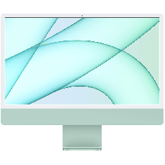 Apple iMac 24" Retina 4,5K, M3 (8C CPU, 10C GPU, 2023), 8 ГБ, 512 ГБ SSD, Green, Зелёный, MQRP3